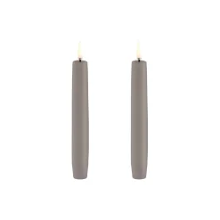 Outlet Uyuni Lighting LED Classic Taper Candle 15 cm 2 pcs, sandstone
