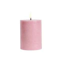 New Uyuni Lighting LED Pillar Candle 10 cm, dusty rose