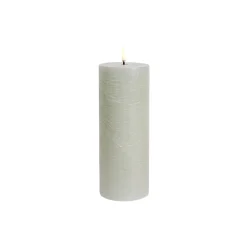 Uyuni Lighting Lys & Duftlys<LED Pillar Candle 20 cm, dusty green