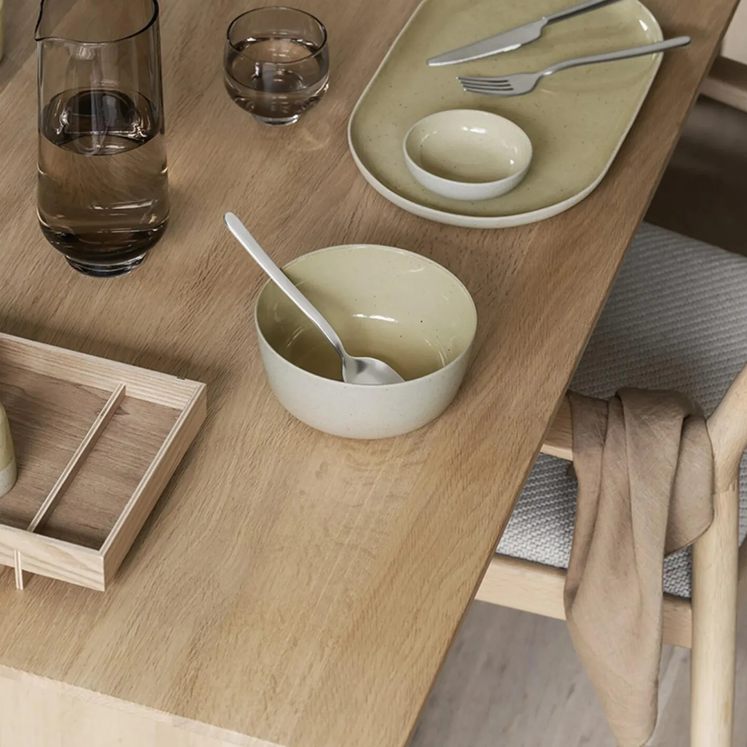Blomus Bordtekstiler<LINEO Napkin, tan