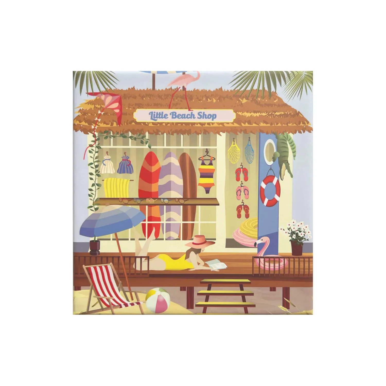 ViSSEVASSE Bøger & Puslespil<Little Beach Shop puslespil 150 brikker