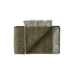 Hot Silkeborg Uldspinderi Livø plaid, 02109 seaweed