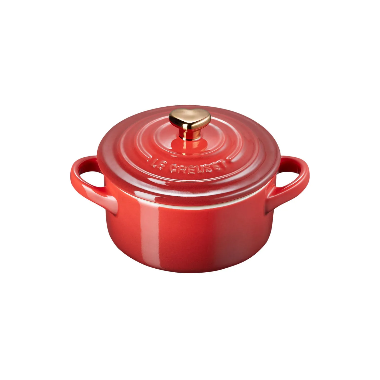 Le Creuset Gryder & Pander<Minigryde 0,25 L, cerise