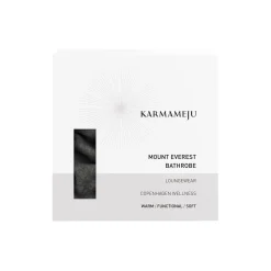 Karmameju Nattøj & Loungewear|Badekåber<MOUNT EVEREST fleece bathrobe, dark grey