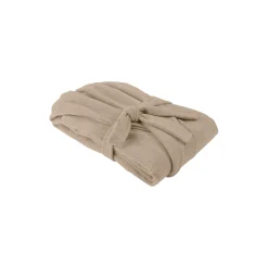 Clearance Karmameju MOUNT EVEREST fleece bathrobe, beige