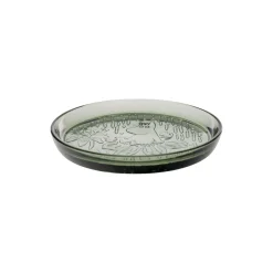 Moomin Arabia Tallerkener<Mumi glastallerken Ø 17 cm, pine green