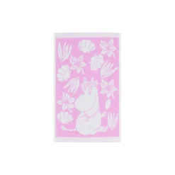 Moomin Arabia Mumi håndklæde seashells pink