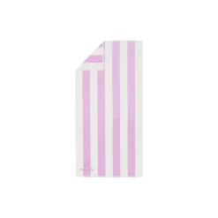 Clearance Moomin Arabia Mumi Muslinger håndklæde70x140 cm, pinkstribet