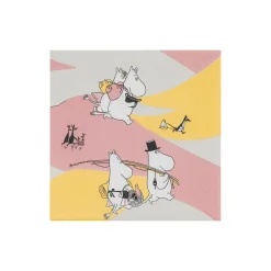 Moomin Arabia Bordtekstiler|Køkkentekstiler<Mumi papirservietter Familietid