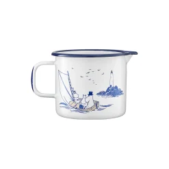 Muurla Kaffe- & Teudstyr<Mumi Sømænd emaljekande
