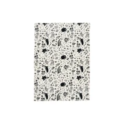 New Moomin Arabia Mumi Viskestykke, sort/hvid