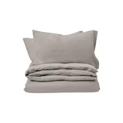 Sekan Sengetøj<Muslin sengesæt, khaki