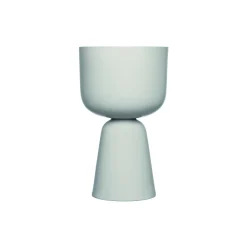 Iittala Botanik<Nappula urtepotte large, lyse grå