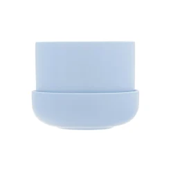 Best Iittala Nappula urtepotte med underskål lille, aqua