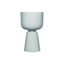 Iittala Botanik<Nappula urtepotte small high, lyse grå