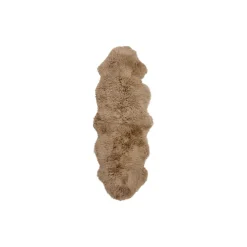 New NATURES Collection Newzealandsk langhåret lammeskind, taupe