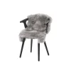 Hot NATURES Collection Newzealandsk Premium langhåret lammeskind, light grey