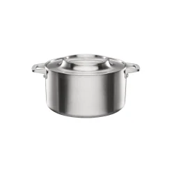 Best Fiskars Norden Steel gryde med låg 5 L