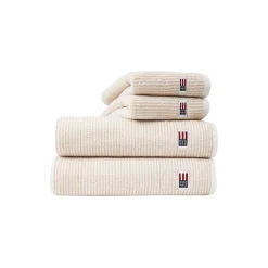 Lexington Håndklæder<Original håndklæde, white/tan striped