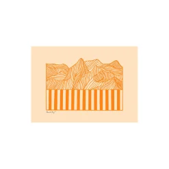 Discount Peléton Papercut 04, orange