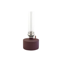 Clearance Klong Patina Oil Lamp Big dark red