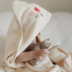 Dear April Badeudstyr|Håndklæder<Petal babyhåndklæde, harmony