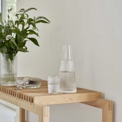 Stelton Kander & Karafler<Pilastro karaffel med glas