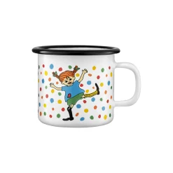 Muurla Kopper & Krus<Pippi emaljekrus, multicolour