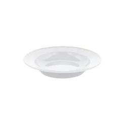 Pillivuyt Tallerkener<Plissé dyb tallerken Ø 22 cm, hvid/guld