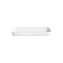 Clearance Pillivuyt Plissé rektangulært fad 24 cm