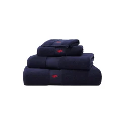 Discount Ralph Lauren Home Polo Player håndklæde, newport navy
