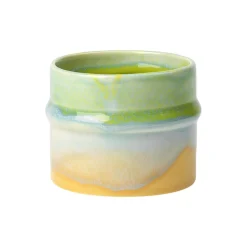 Sale Kähler Poppery krus, apple green/mint/yellow