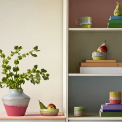 Clearance Kähler Poppery Skål, mint/apple green/pink