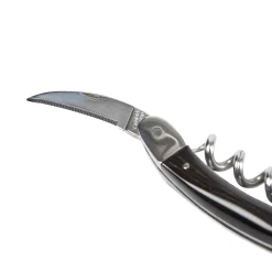 Clearance Laguiole Tradition Proptrækker D.L., sort horn
