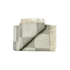 Best Silkeborg Uldspinderi Ærø plaid, 00110 soft nordic grey