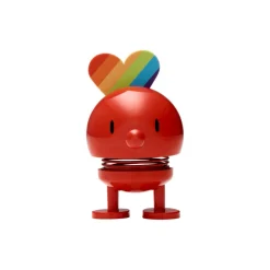 Hoptimist Figurer & Glaskunst<Rainbow, red