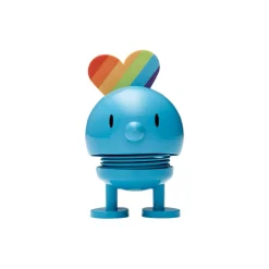 Hoptimist Figurer & Glaskunst<Rainbow, turquoise