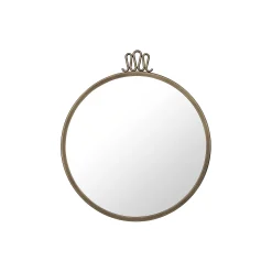 Clearance GUBI Randaccio Wall Mirror, antique brass