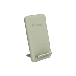 New Kreafunk reCHARGE trådløs powerbank, dusty olive