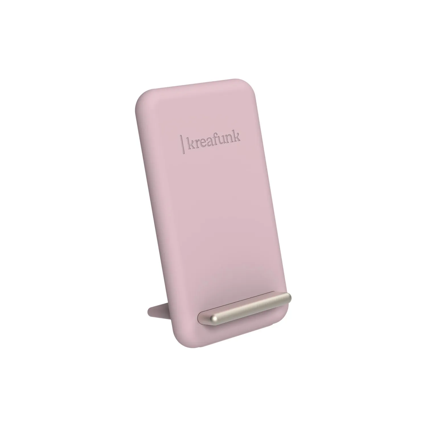 Clearance Kreafunk reCHARGE trådløs powerbank, dusty rose