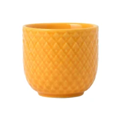 Lyngby Porcelæn Diverse<Rhombe Color æggebæger, gul
