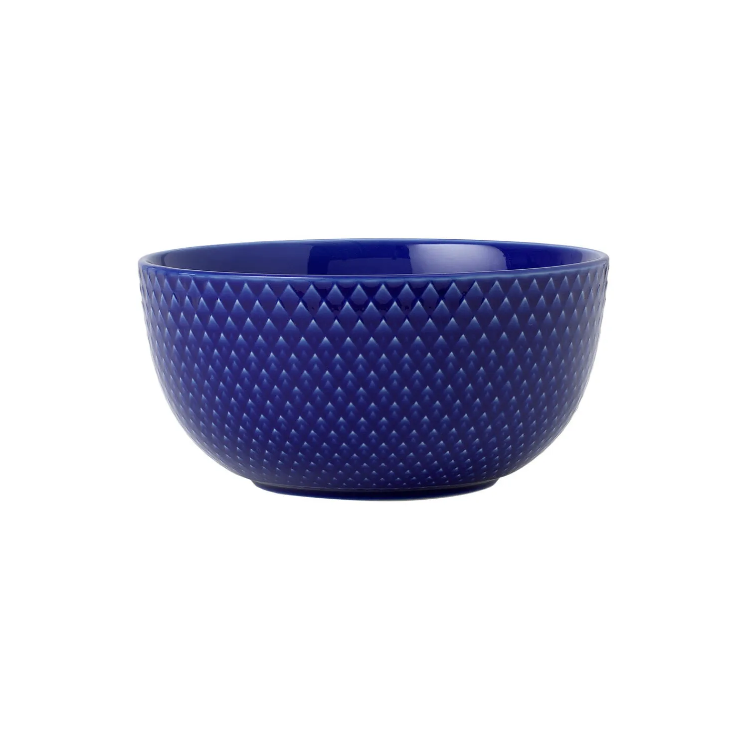 Lyngby Porcelæn Skåle & Fade<Rhombe Color skål, mørk blå mørk blå