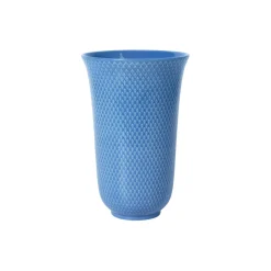 Discount Lyngby Porcelæn Rhombe Color vase, blå