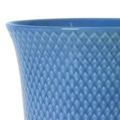 Discount Lyngby Porcelæn Rhombe Color vase, blå