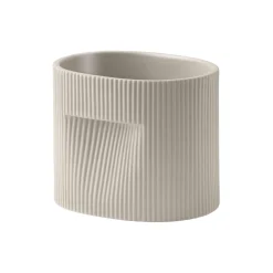 Sale Muuto Ridge Planter, beige