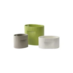 Discount Muuto Ridge Planter, moss green