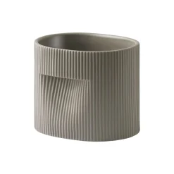 Clearance Muuto Ridge Planter, taupe
