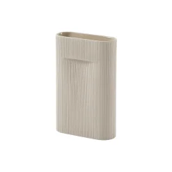 Best Muuto Ridge Vase, beige