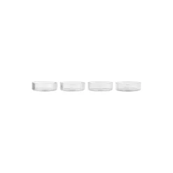 Online Ferm Living Ripple Serving Bowls 4 pcs clear