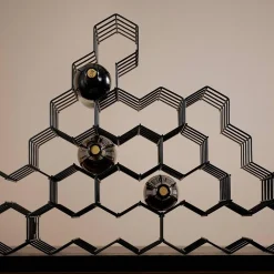 Zone Denmark Barudstyr<Rocks Vinreol 5 flasker, black